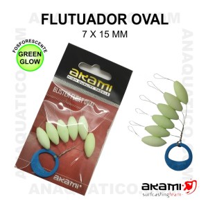 Flutuadores para surf casting